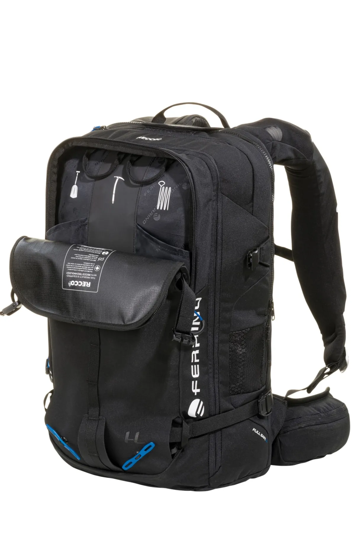 Ferrino BACKPACK FULL SAFE 30 E2 NA BLACK- Freeride | Alpinisme Et Ski De Randonnée