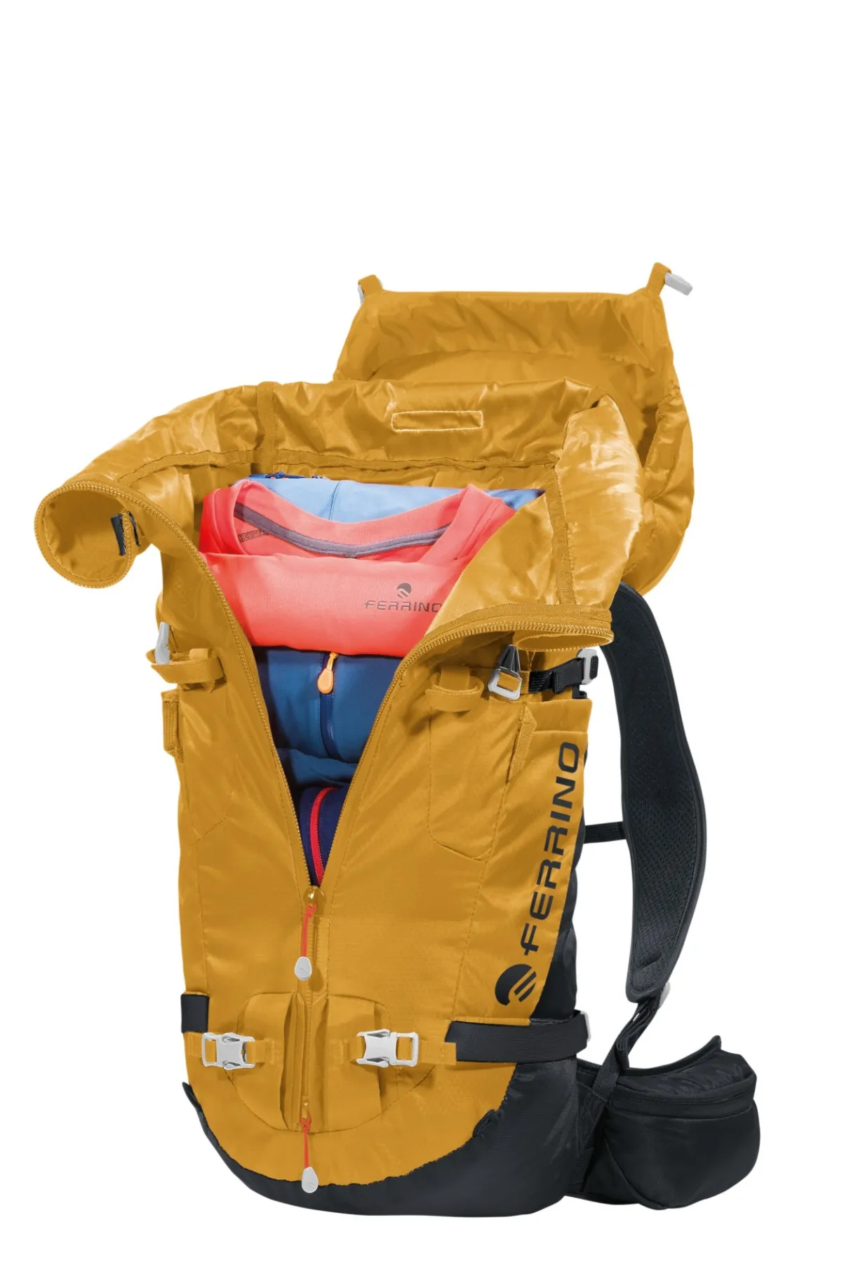 Ferrino BACKPACK TRIOLET 32+5 giallo- Alpinisme | Alpinisme Et Ski De Randonnée