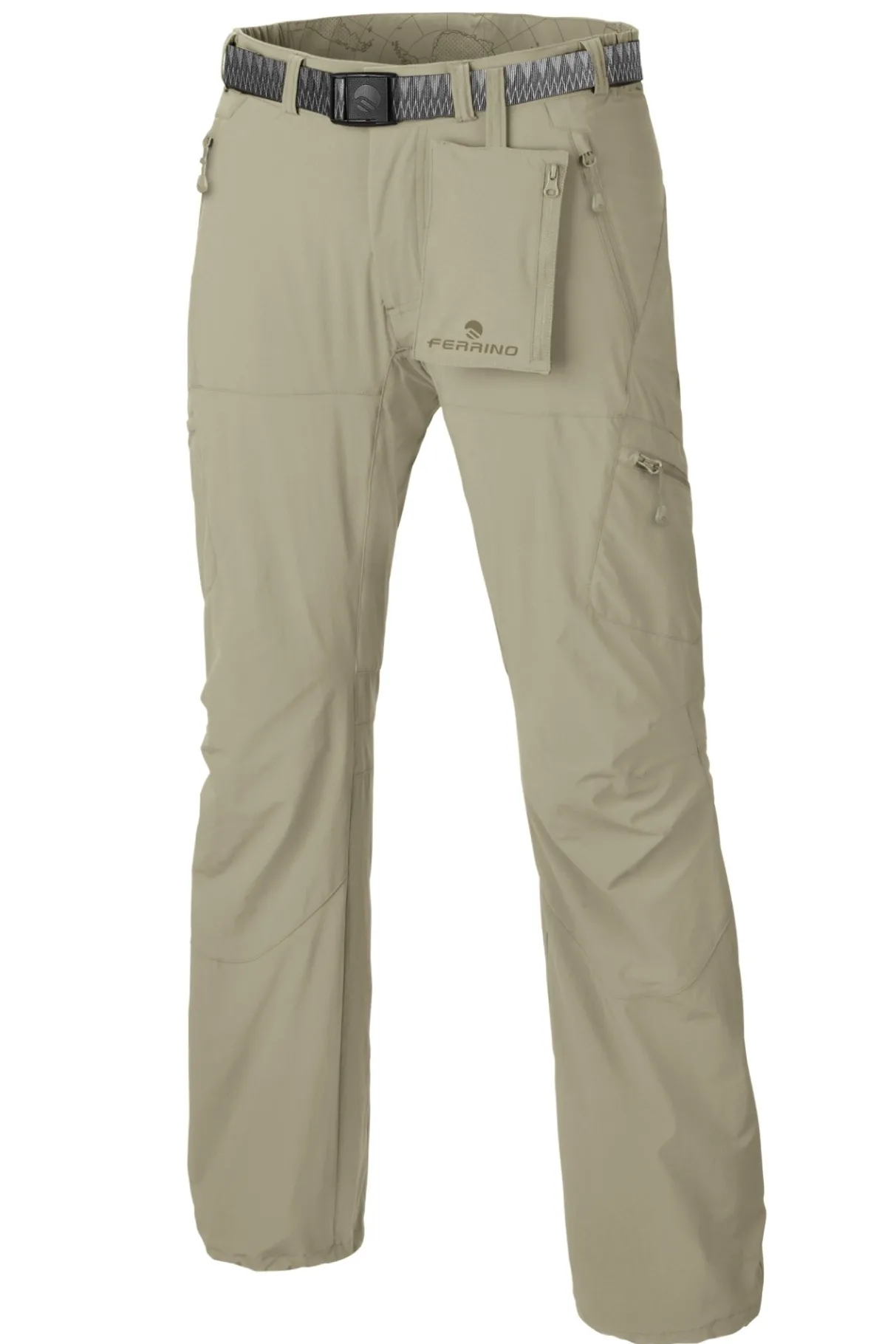 Ferrino HERVEY PANTS MAN mauve green-Homme Pantalons | Trekking