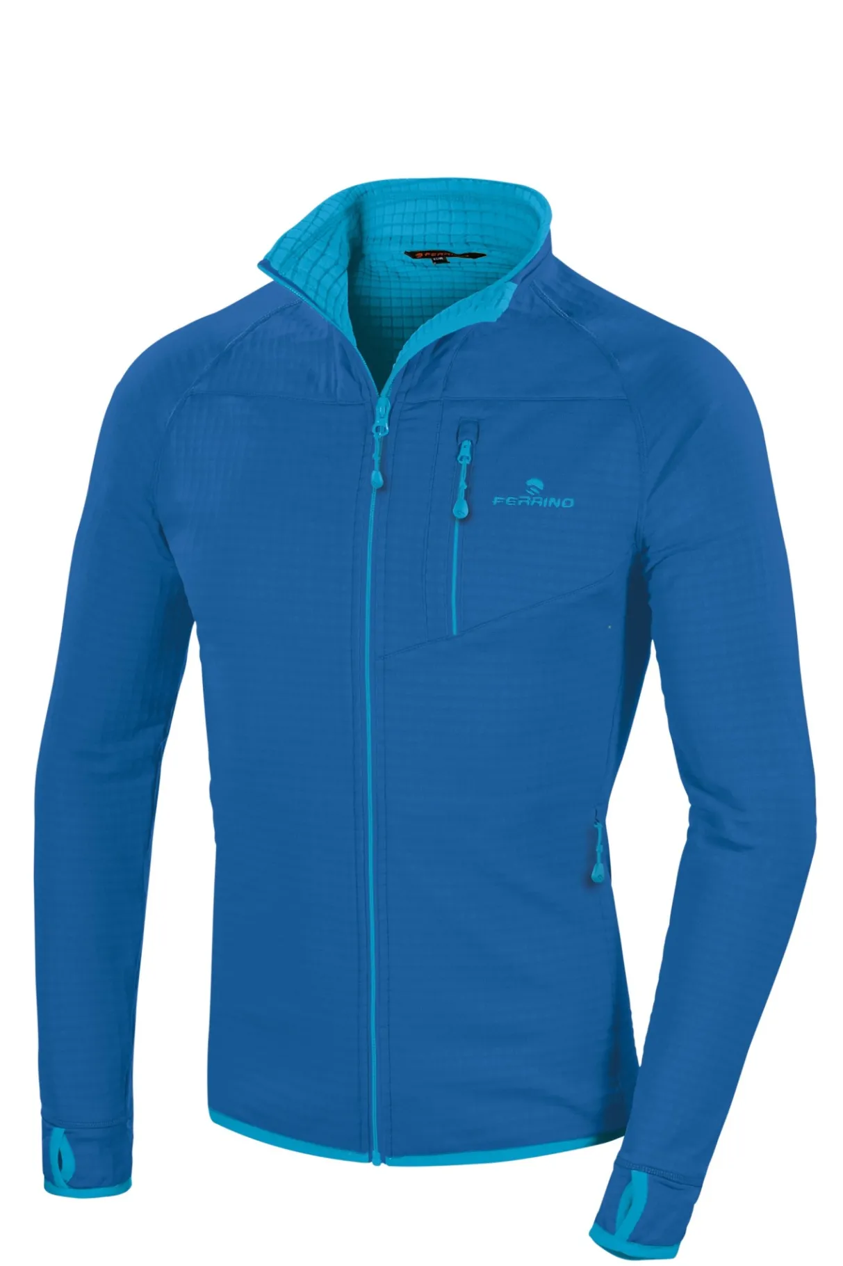Ferrino KLUANE JACKET MAN baltic blue-Homme Fleece | Trekking