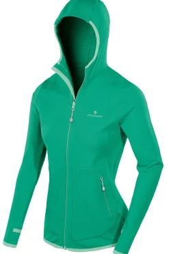 Ferrino MITCHELL JACKET WOMAN jade green-Femme Fleece | Alpinisme Et Ski De Randonnée