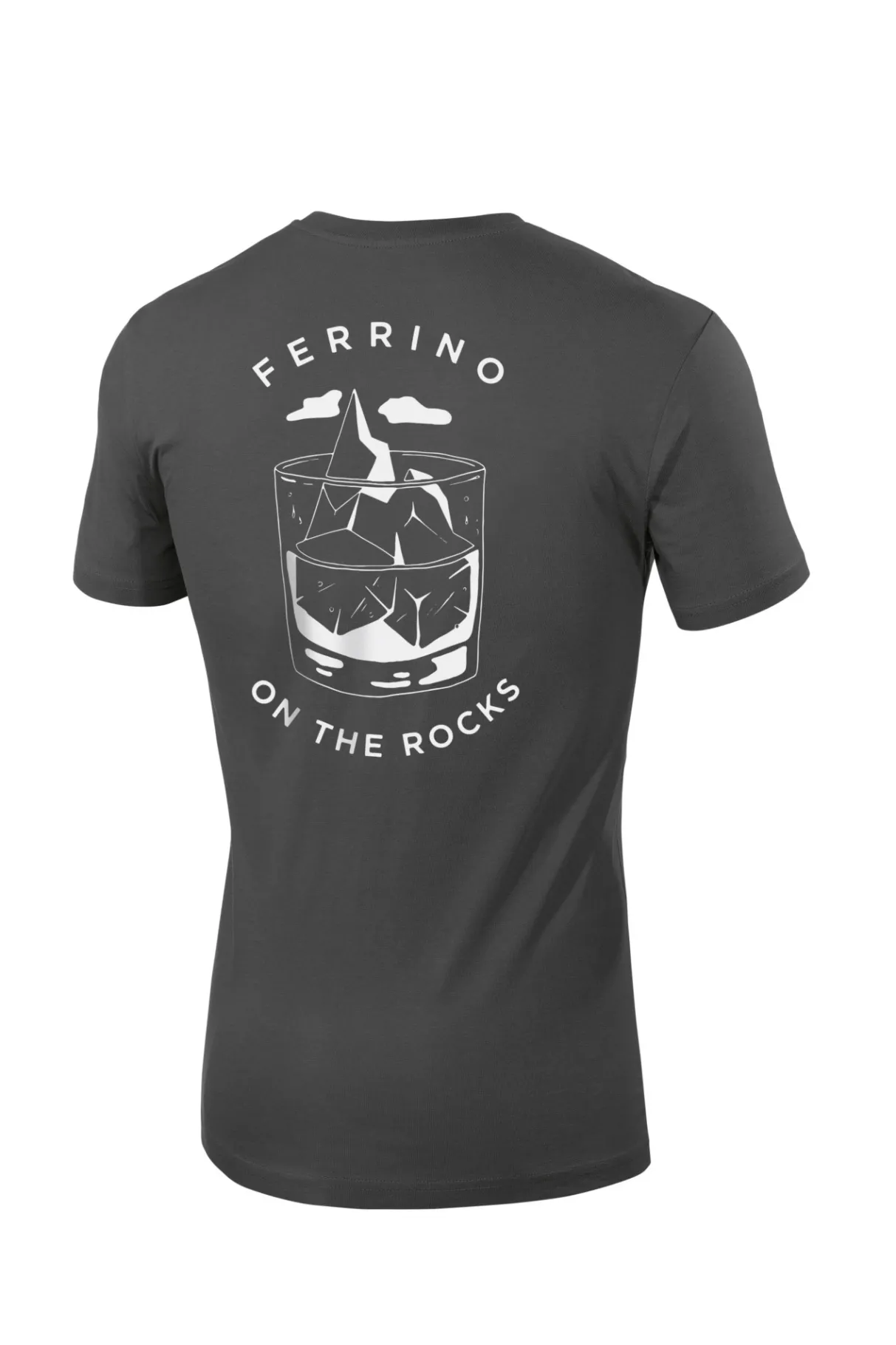 Ferrino RETRO 2.0 T-SHIRT UNISEX antracite-Femme T-shirt Et Chemises | T-shirt Et Chemises