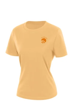 Ferrino RETRO 2.0 T-SHIRT UNISEX giallo-Femme T-shirt Et Chemises | T-shirt Et Chemises