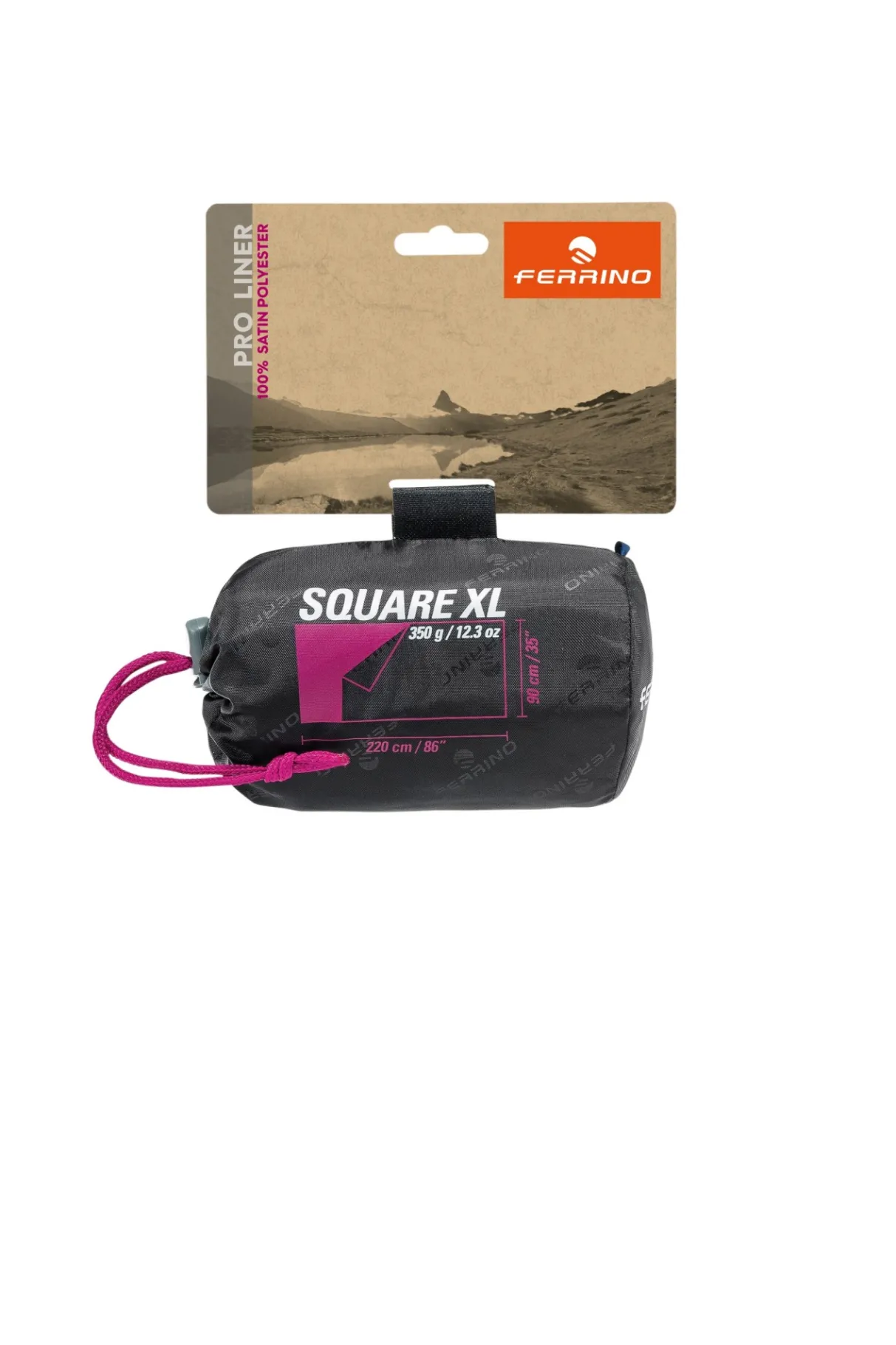 Ferrino SHEET-SLEEPINGBAG PRO LINER SQ XL blu- Sacs Drap | Trekking