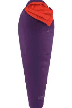 Ferrino SLEEPINGBAG DIABLE 900 DUVET RDS DOWN purple- Duvet | Alpinisme Et Ski De Randonnée
