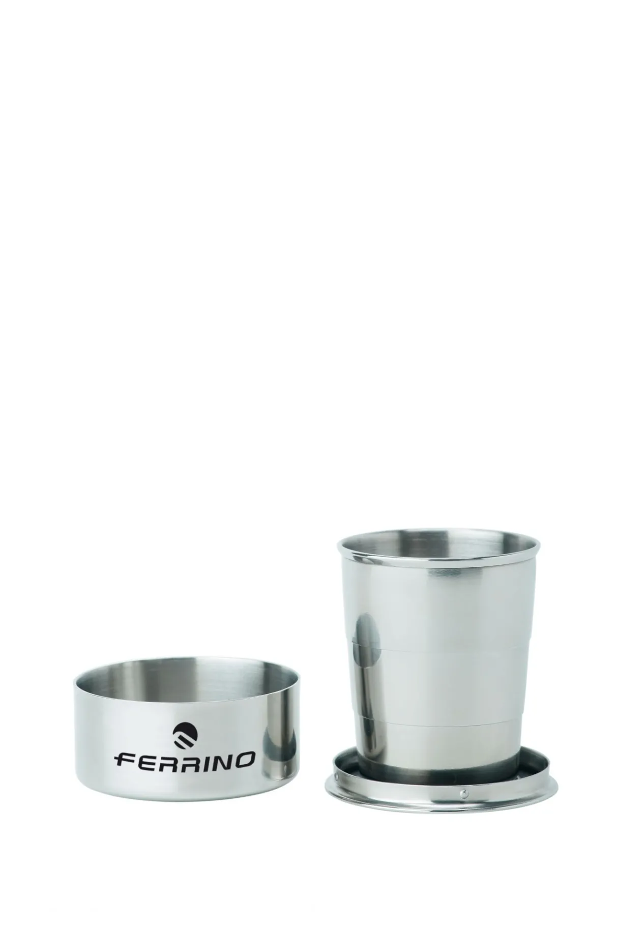Ferrino STAINLESS STEEL FOLDABLE TUMBLER oro- Tasses Et Vaisselles | Camping