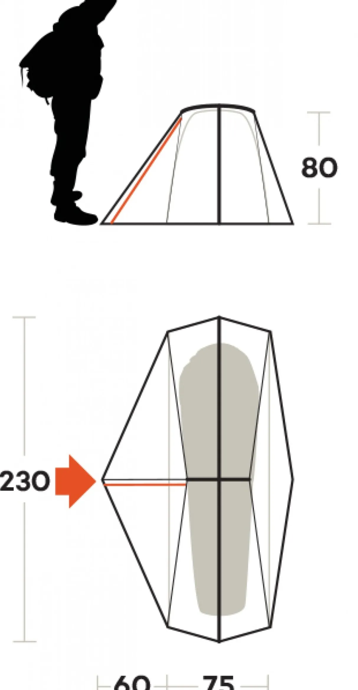Ferrino TENT GRIT 1 FR- Ultra Light Adventure | Trekking