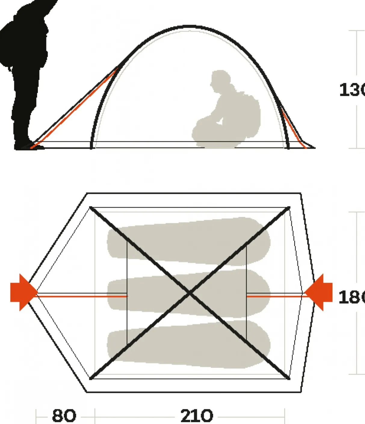 Ferrino TENT KALAHARI 3- Outdoor Classic | Trekking