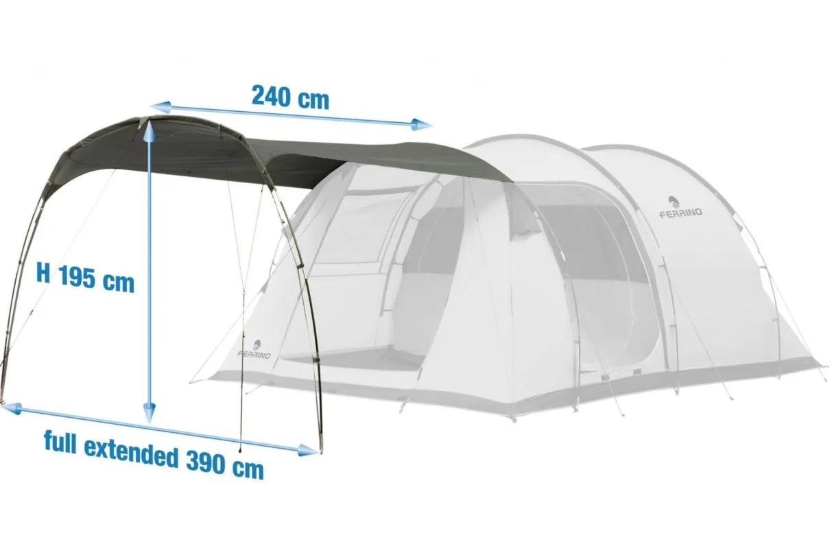 Ferrino TENT METEORA 5 mustard- Familial | Camping