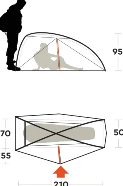 Ferrino TENT NEMESI 1 PRO- Light Adventure | Trekking