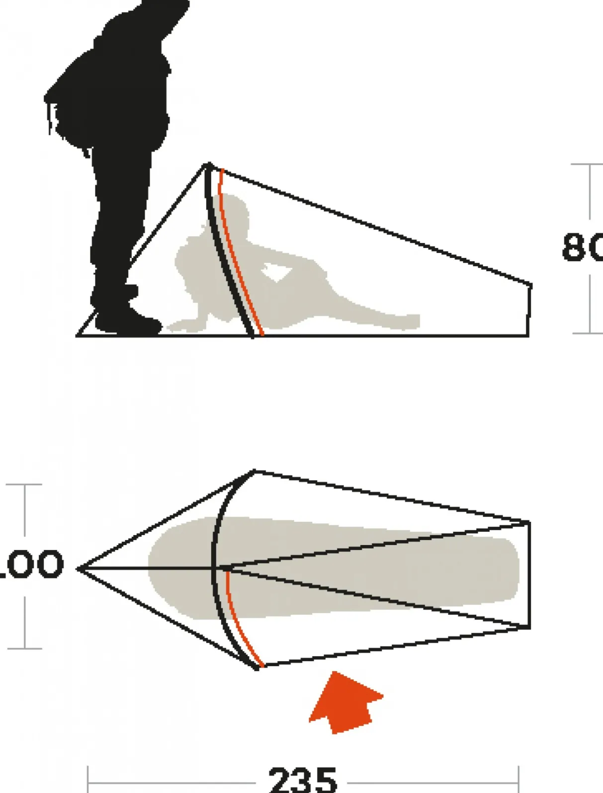 Ferrino TENT SINTESI 1- Ultra Light Adventure | Trail Running